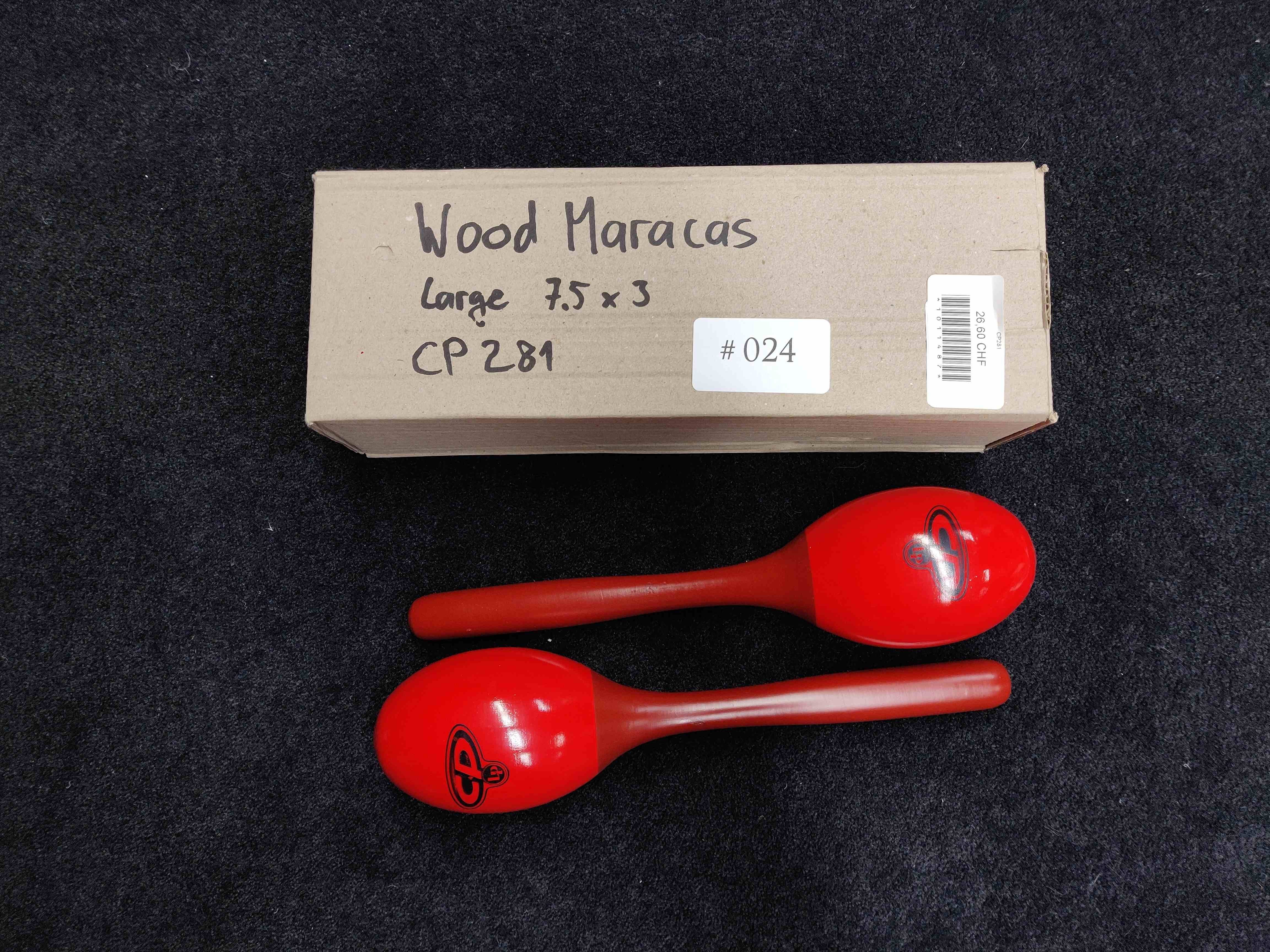Red　Kick-it　Wood　281　24　CP　LP　Maracas